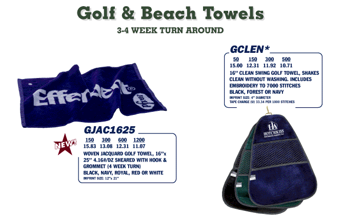 Golf Towels