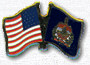 usa india dual flag pins